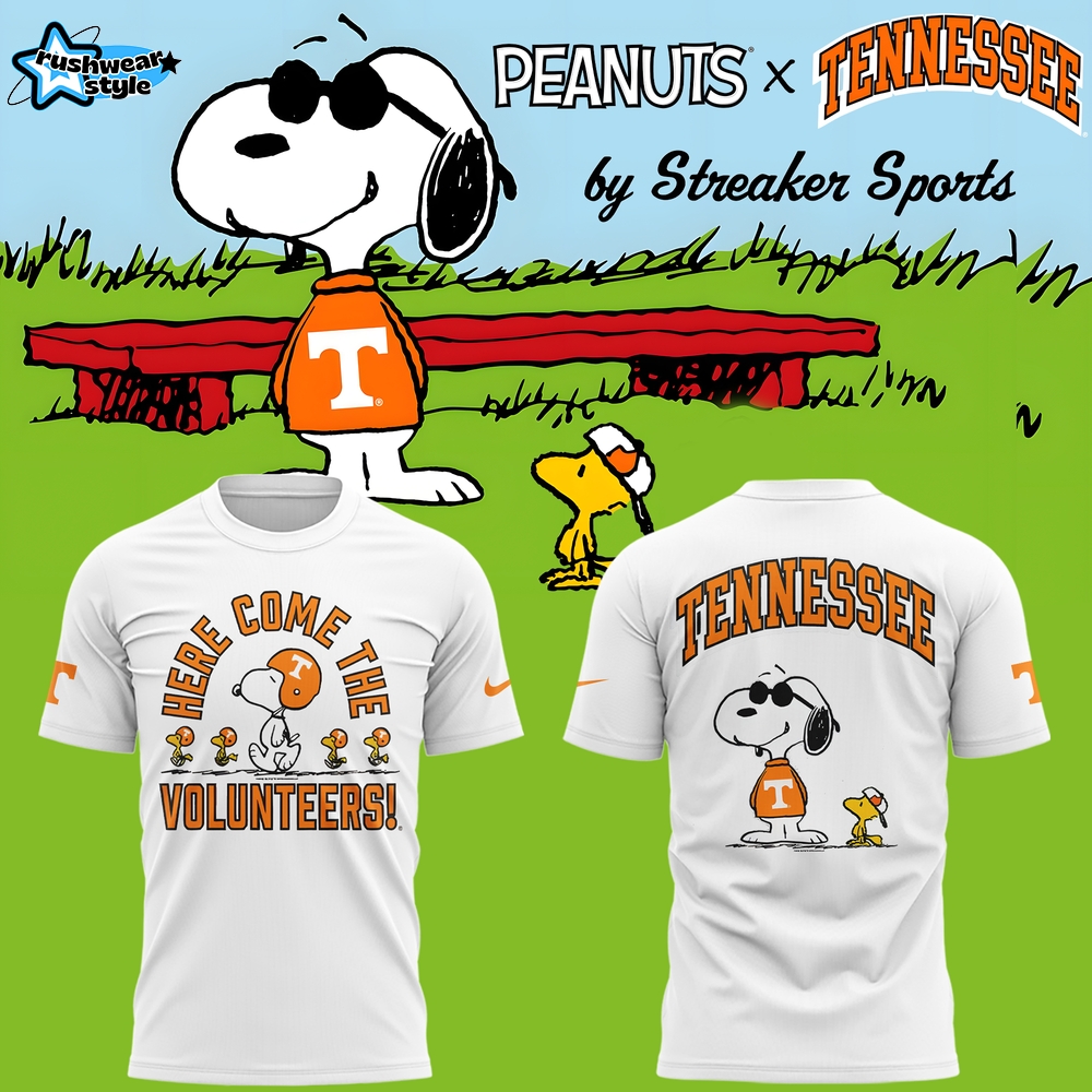 Tennessee Volunteers x Peanuts Special Edition 2025 Shirt Tennessee Volunteers x Peanuts Special Edition 2025 Shirt