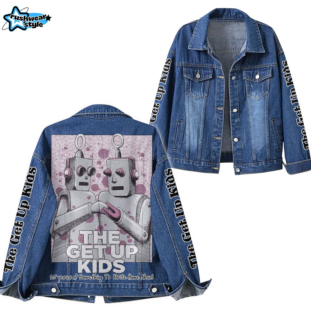 The Get Up Kids Denim Jacket The Get Up Kids Denim Jacket