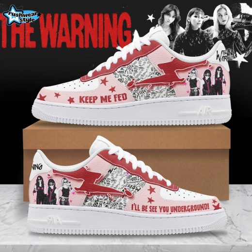 The Warning Air Force 1 Sneaker