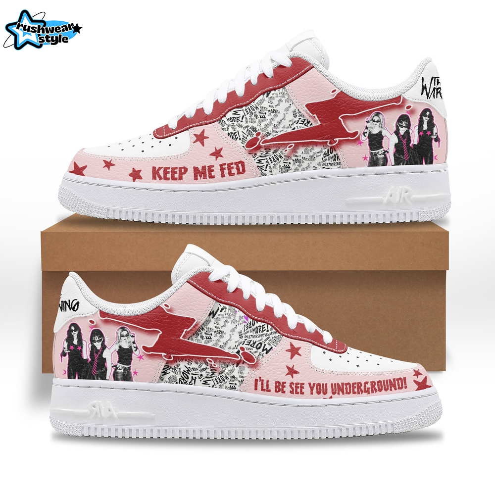 The Warning Air Force 1 Sneaker