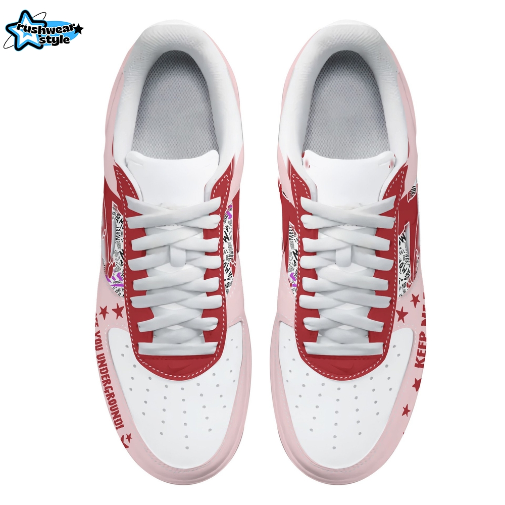 The Warning Air Force 1 Sneaker