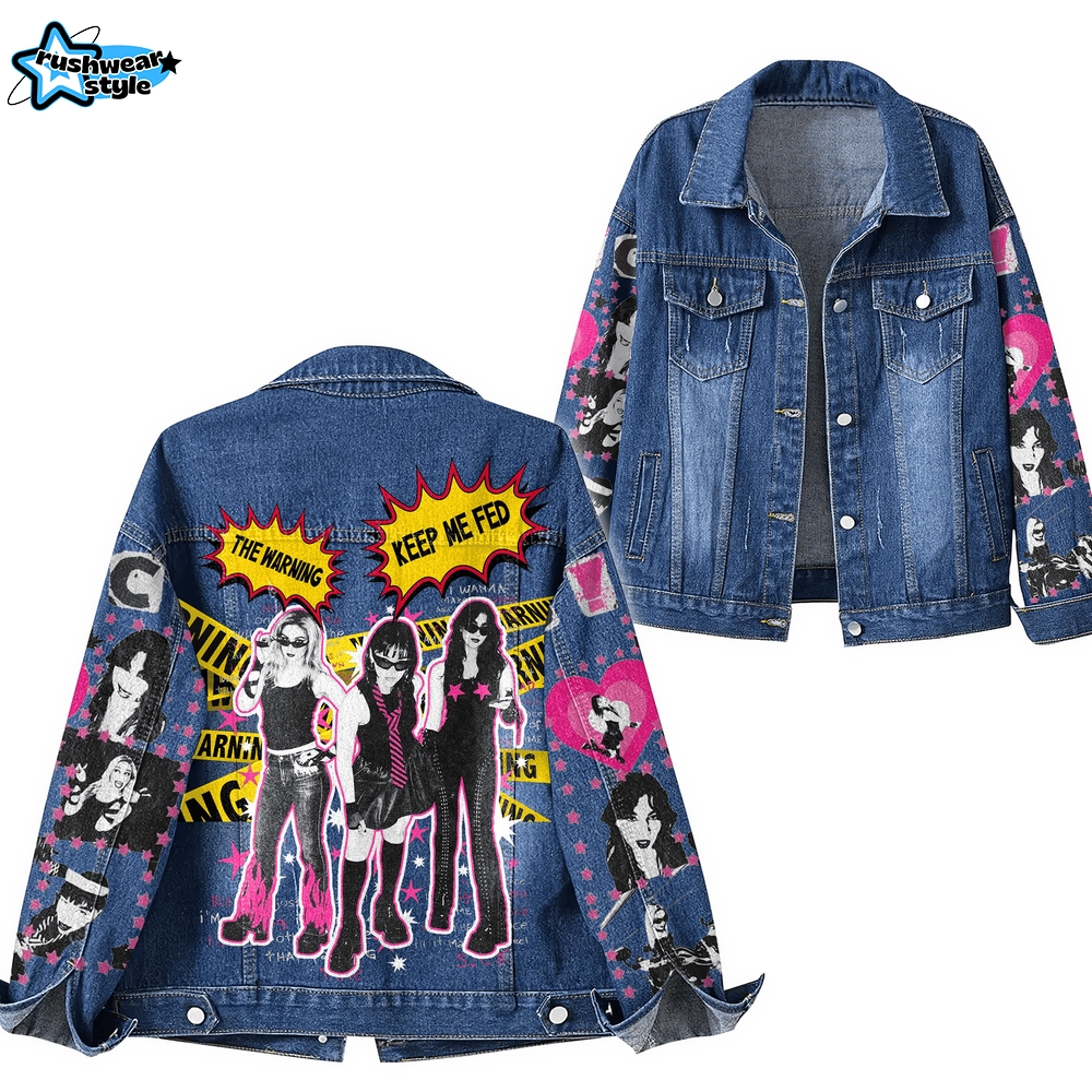 The Warning Denim Jacket The Warning Denim Jacket