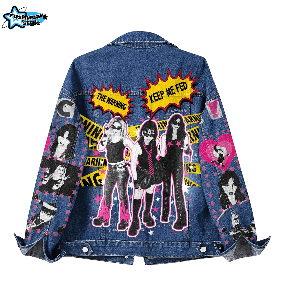 The Warning Denim Jacket The Warning Denim Jacket
