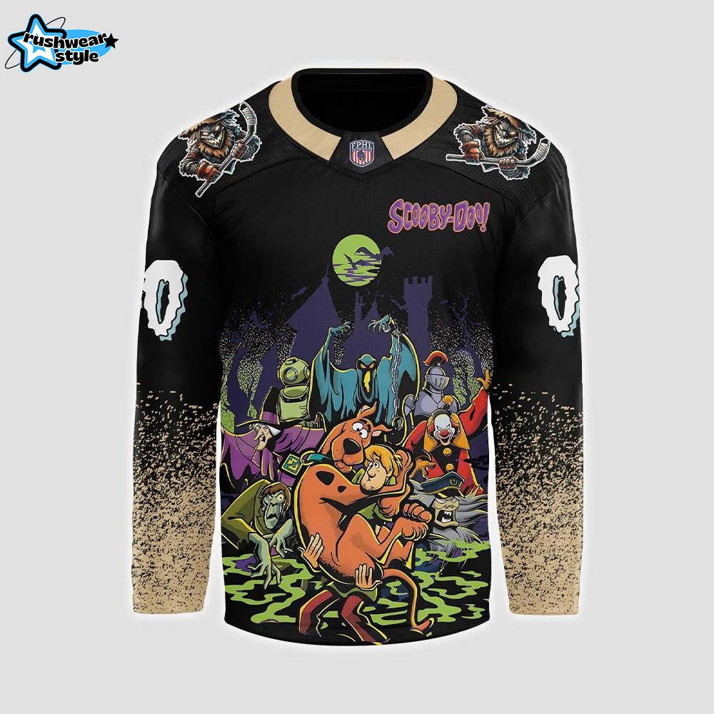 Topeka Scarecrows x ScooBy-Doo Night 2025 Custom Hockey Jersey Topeka Scarecrows x ScooBy-Doo Night 2025 Custom Hockey Jersey