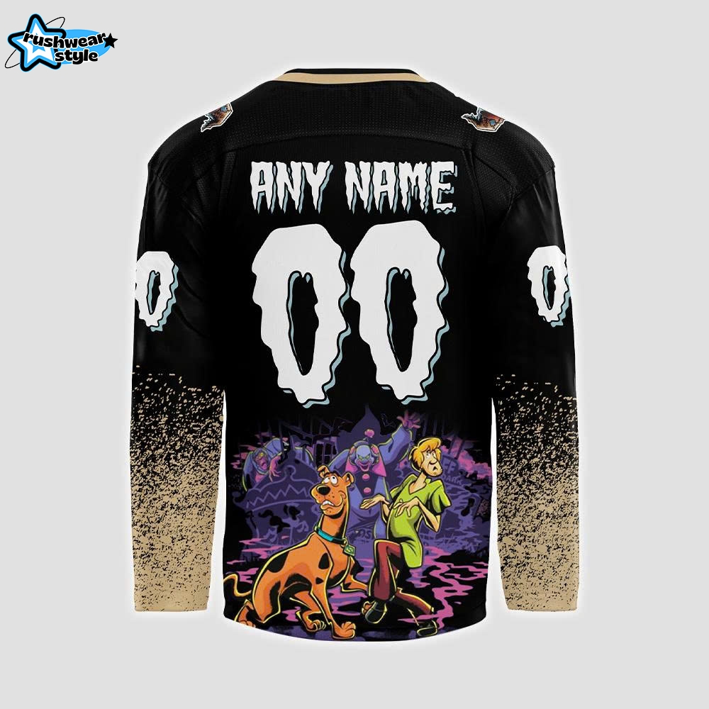 Topeka Scarecrows x ScooBy-Doo Night 2025 Custom Hockey Jersey Topeka Scarecrows x ScooBy-Doo Night 2025 Custom Hockey Jersey