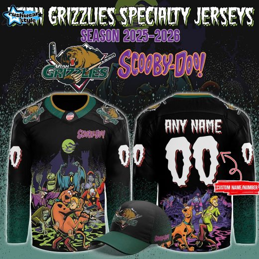 Utah Grizzlies x Scooby-Doo Night 2025 Hockey Jersey