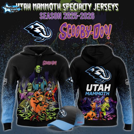 Utah Mammoth x ScooBy-Doo Night 2025 Special Hoodie