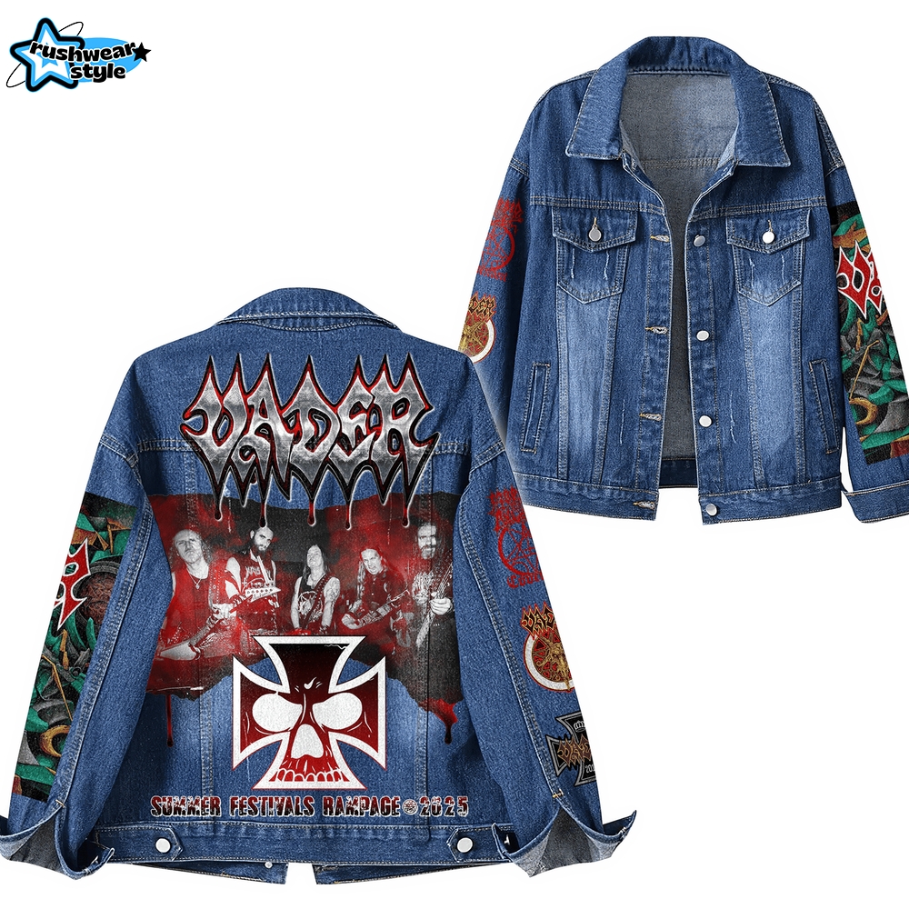 Vader Band Denim Jacket Vader Band Denim Jacket