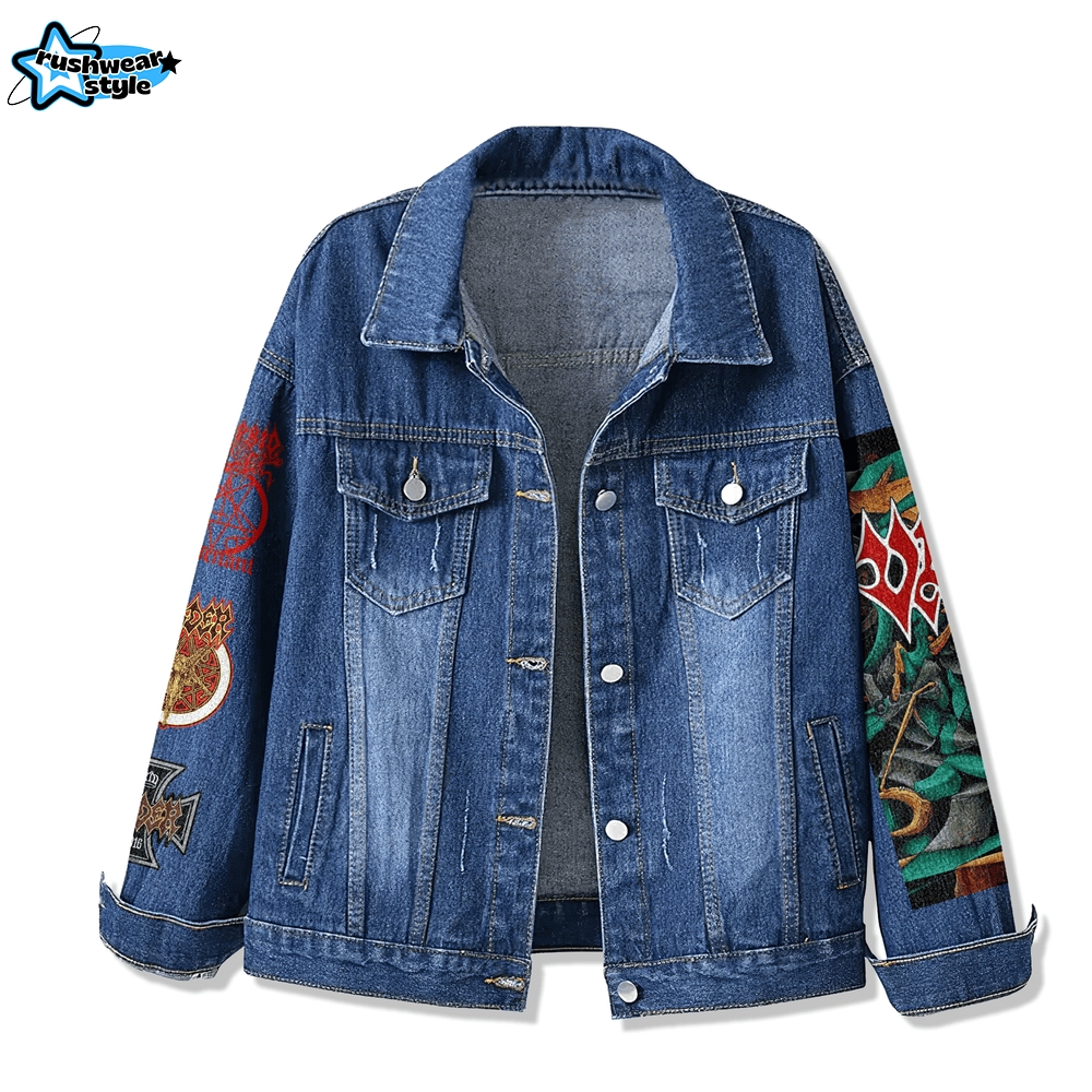 Vader Band Denim Jacket Vader Band Denim Jacket