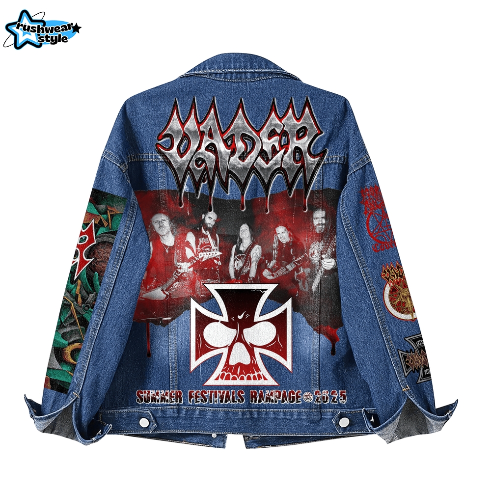 Vader Band Denim Jacket Vader Band Denim Jacket