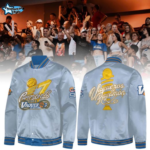 Vaqueros de Bayamon 17 Campeones BSN Bomber Jacket - Limited Edition