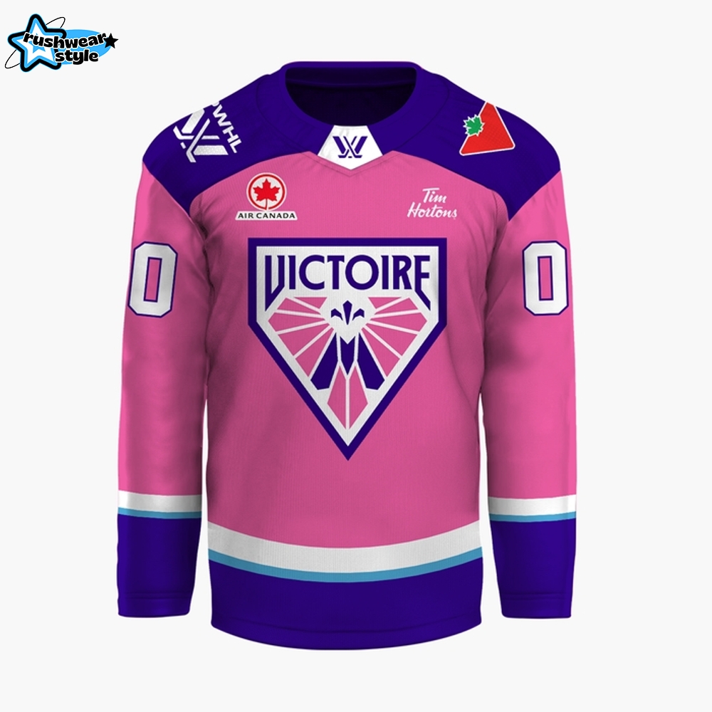 Victoire de Montréal x Barbie 2025 Limited Edition Hockey Jersey Victoire de Montréal x Barbie 2025 Limited Edition Hockey Jersey