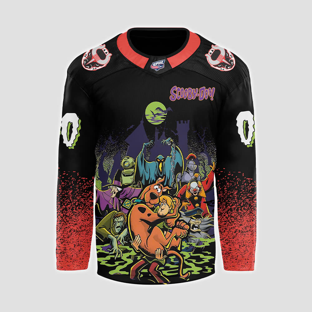 Birmingham Bulls x ScooBy-Doo Night 2025 Custom Hockey Jersey Birmingham Bulls x ScooBy-Doo Night 2025 Custom Hockey Jersey