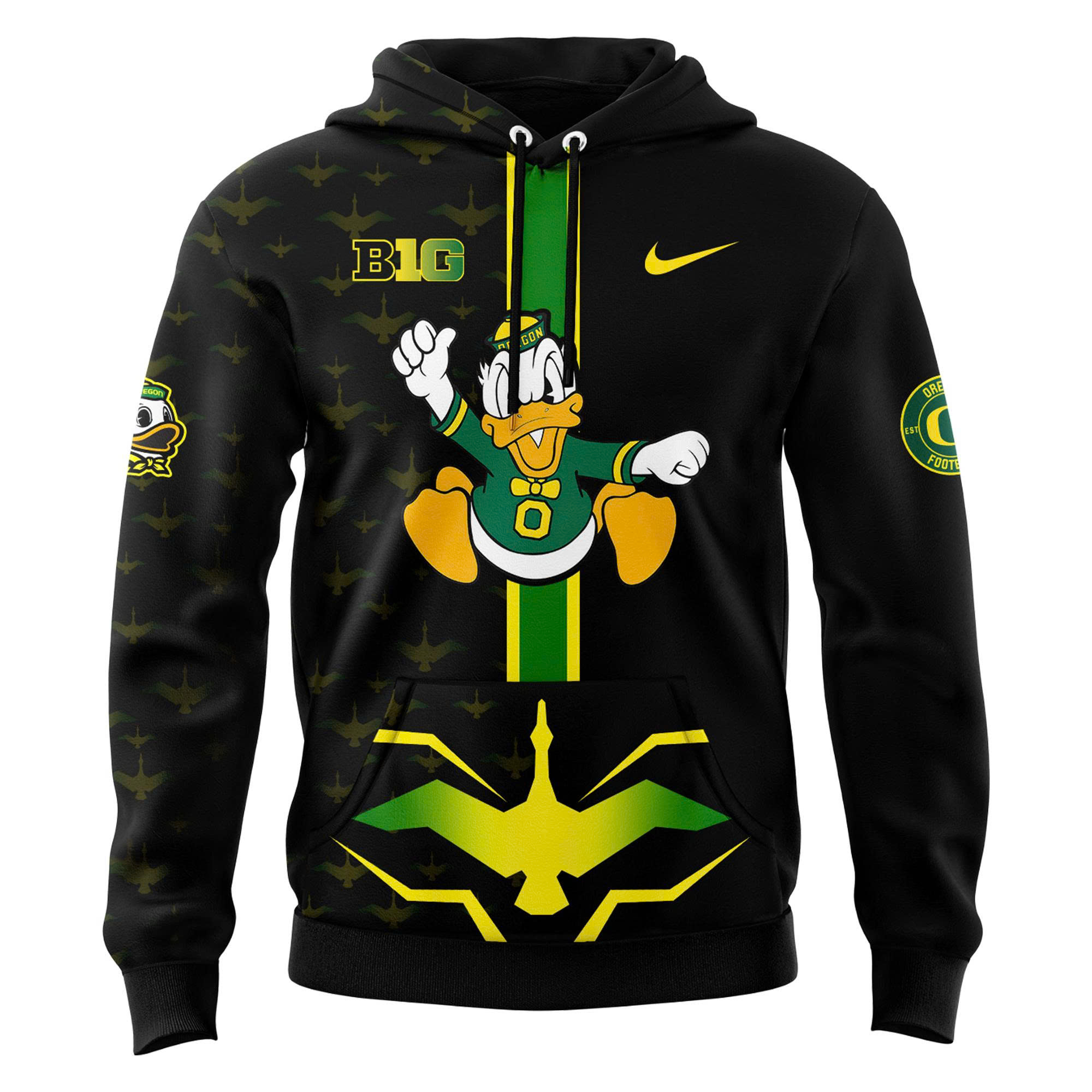 Oregon Ducks Football Season 2025 Hoodie V1 Oregon Ducks Football Season 2025 Hoodie V1