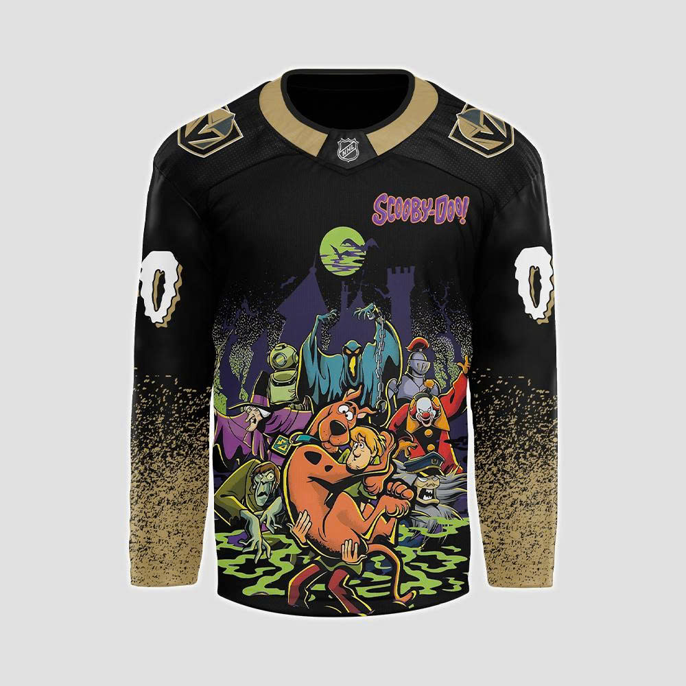 Vegas Golden Knights x ScooBy-Doo Night 2025 Custom Hockey Jersey Vegas Golden Knights x ScooBy-Doo Night 2025 Custom Hockey Jersey