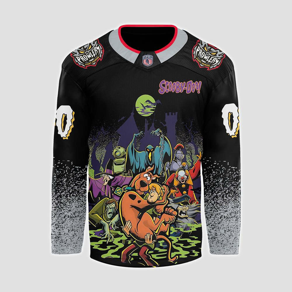 Port Huron Prowlers x ScooBy-Doo Night 2025 Custom Hockey Jersey Port Huron Prowlers x ScooBy-Doo Night 2025 Custom Hockey Jersey