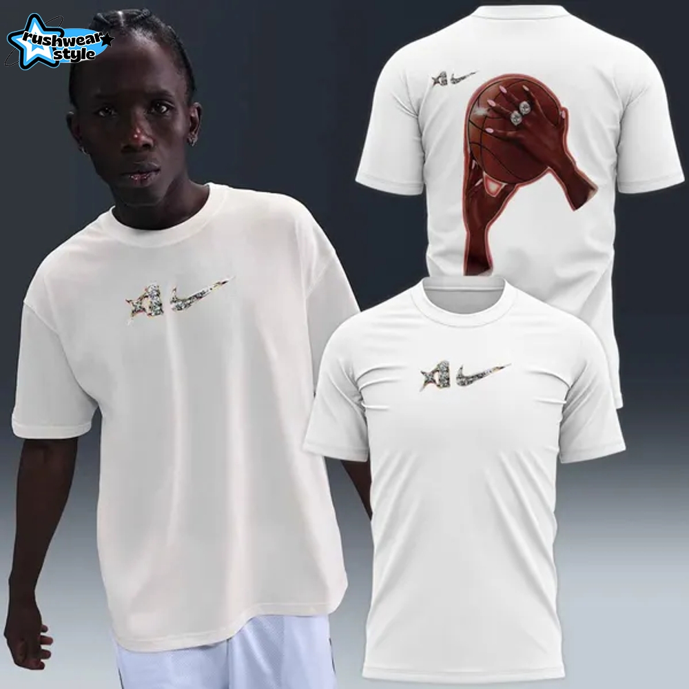 A'ja Wilson Las Vegas Aces Nike Unisex 2025 WNBA T-Shirt A'ja Wilson Las Vegas Aces Nike Unisex 2025 WNBA T-Shirt