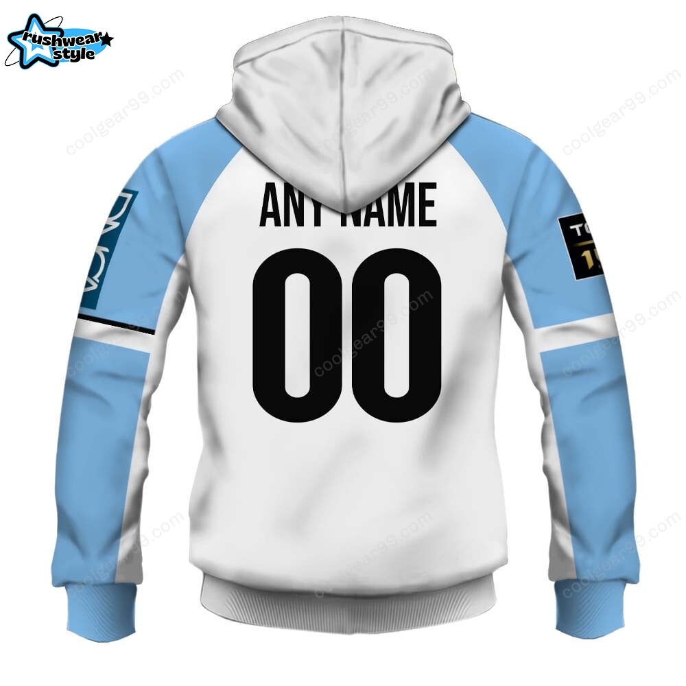 Aviron Bayonnais Top 14 Home Jersey Style Hoodie Aviron Bayonnais Top 14 Home Jersey Style Hoodie