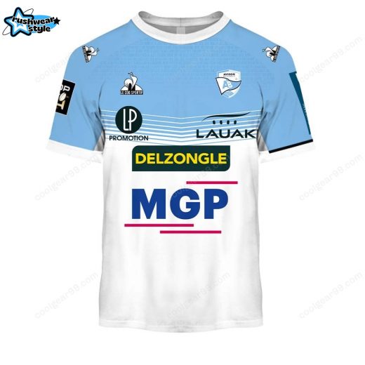 Aviron Bayonnais Top 14 Home Jersey Style Shirts