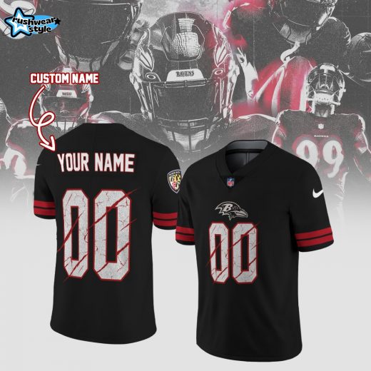 Baltimore Ravens Football Jersey “Darkness” Edition