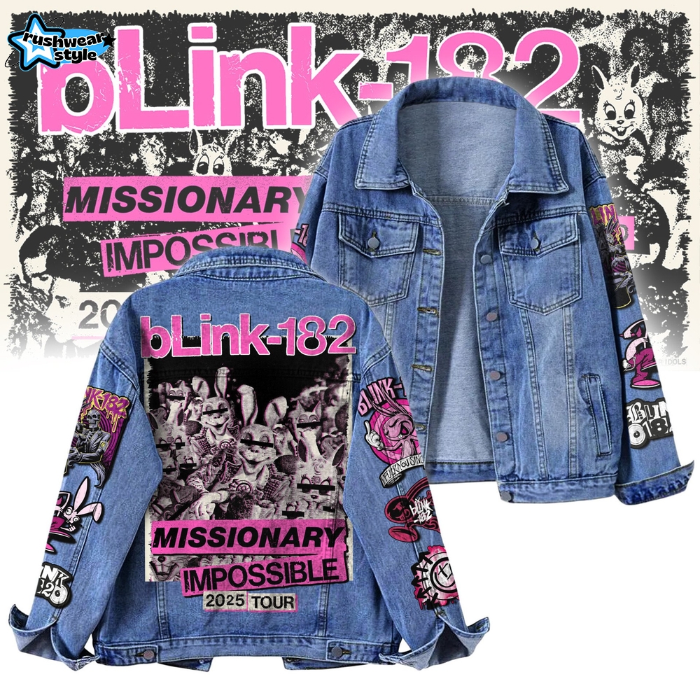 Blink-182 Denim Jacket Blink-182 Denim Jacket