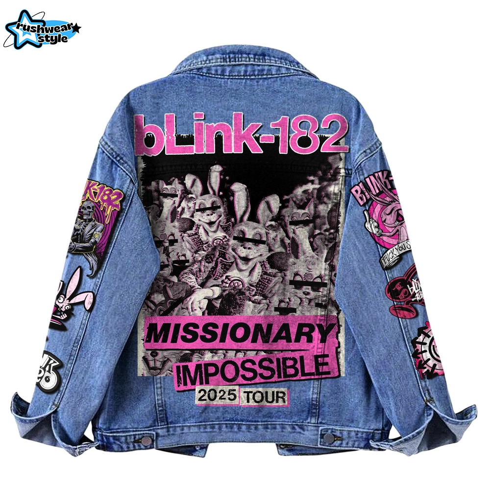 Blink-182 Denim Jacket Blink-182 Denim Jacket