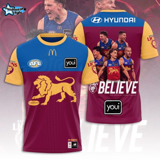 Brisbane Lions 2025 AFL Grand Final 3D Tshirt