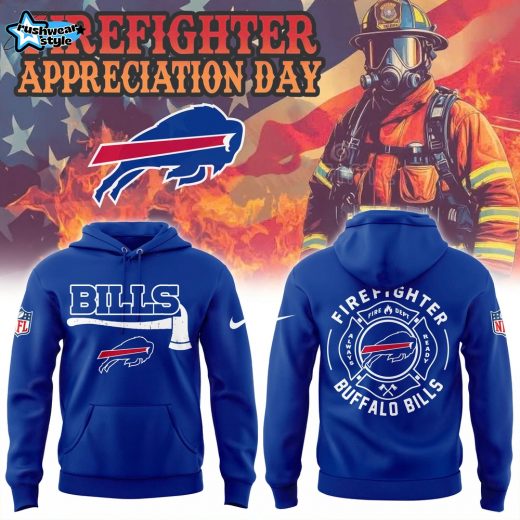 Buffalo Bills Firefighter Application Combo Hoodie | Jogger | Cap Limited Edition