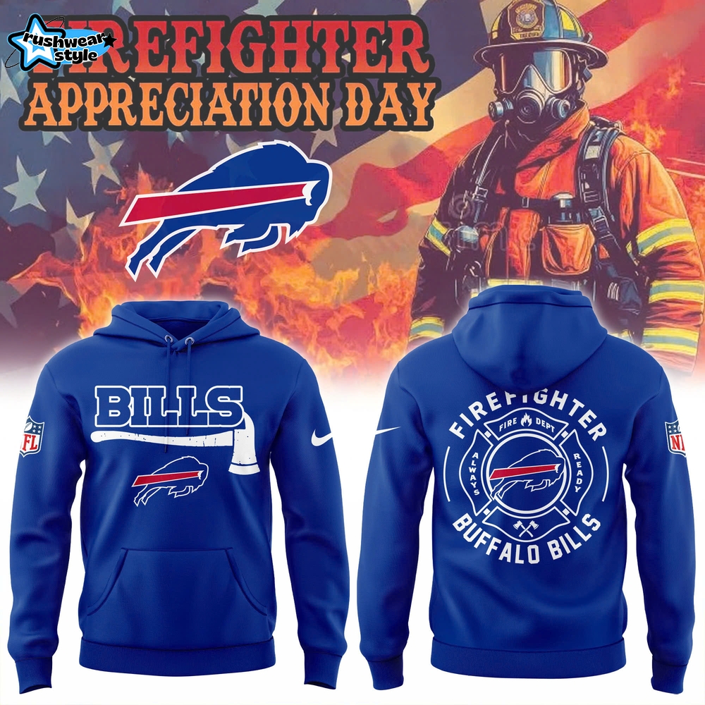Buffalo Bills Firefighter Application Combo Hoodie | Jogger | Cap Limited Edition Buffalo Bills Firefighter Application Combo Hoodie | Jogger | Cap Limited Edition