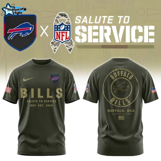 Buffalo Bills Salute To Service Combo Tshirt | Jogger | Cap