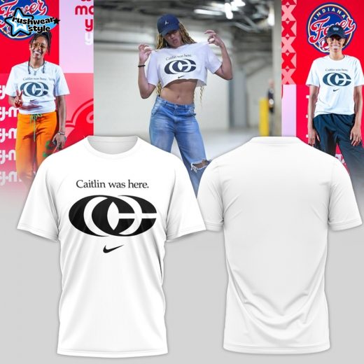 Caitlin Clark "Caitlin was here" Special T-Shirt