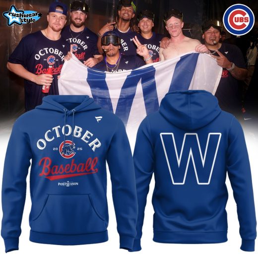 Chicago Cubs OCTOBER Baseball POSTSEASON – Hoodie