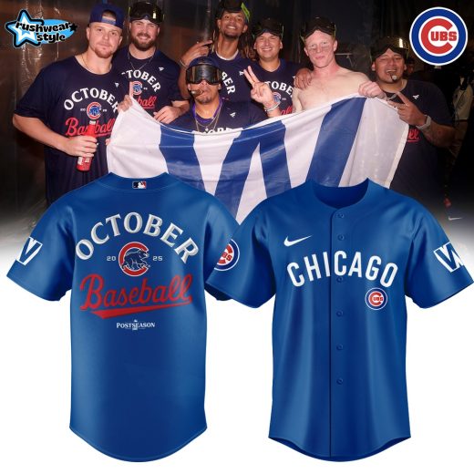 Chicago Cubs OCTOBER Baseball POSTSEASON – Jersey