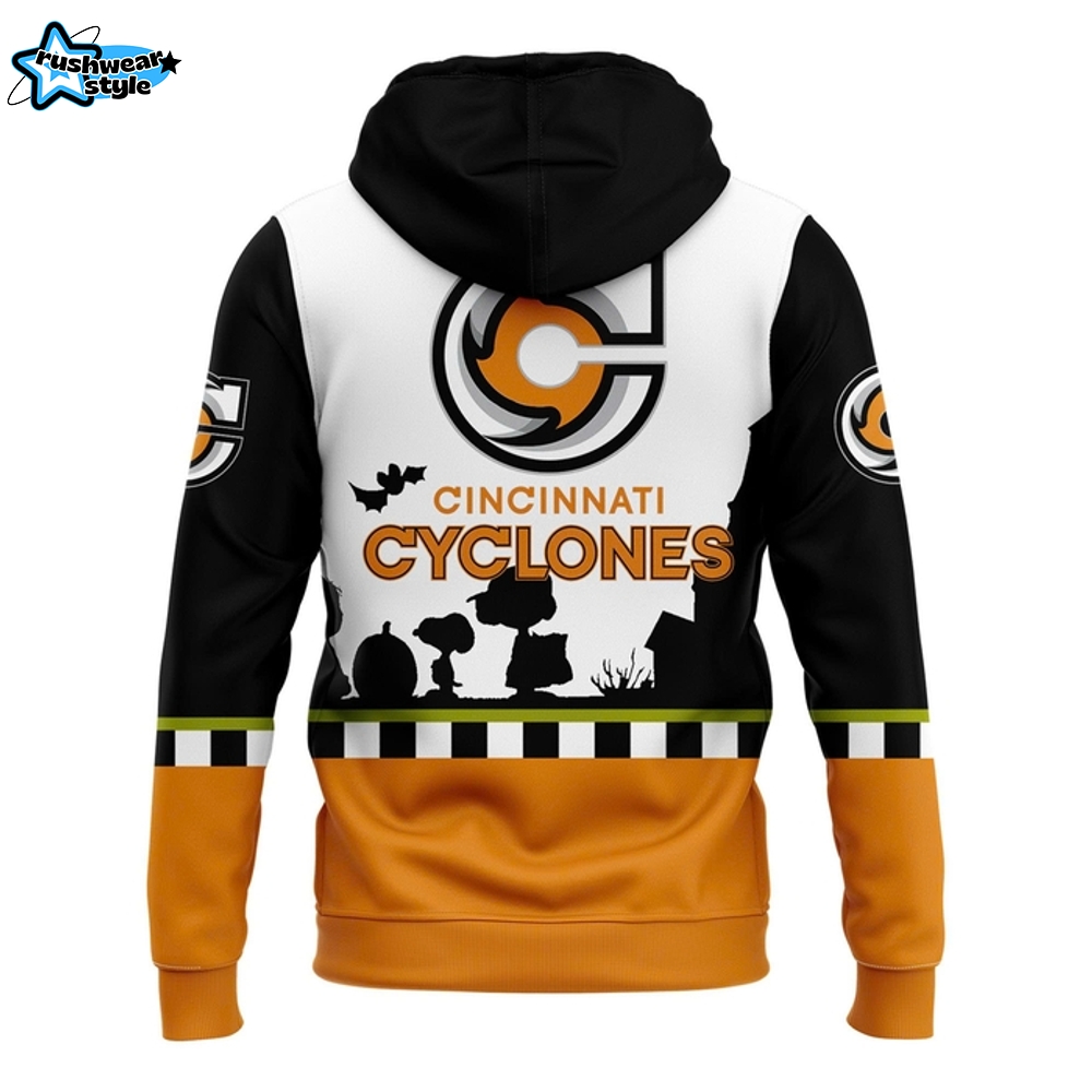 Cincinnati Cyclones x Peanuts Day 2025 Special Hoodie Cincinnati Cyclones x Peanuts Day 2025 Special Hoodie