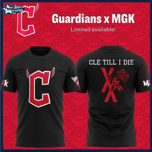Cleveland Guardians x MGK 2025 Limited Edition Shirt