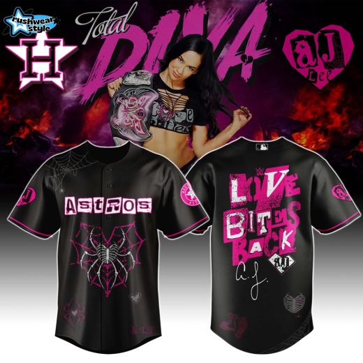Houston Astros x AJ LEE HAS RETURNED Jersey 2025 Limited Edition.