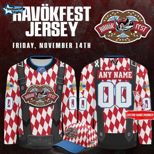 Huntsville Havoc ''HavÃÂ¶kfest Jersey'' Limited Edition Hockey Jersey