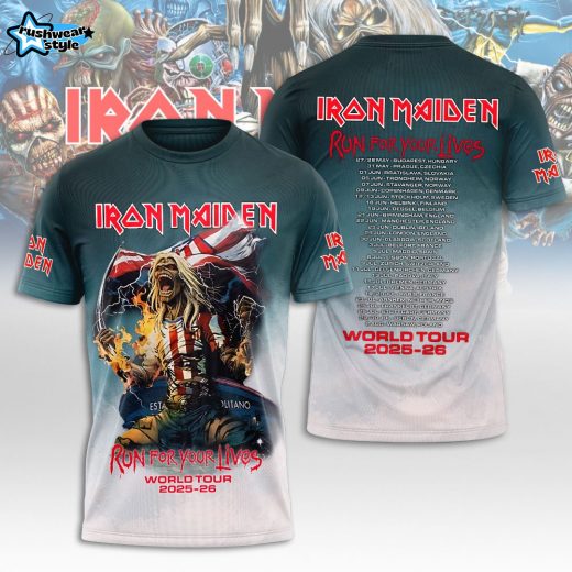 Iron Maiden Zippo Lighter Tshirt 2025