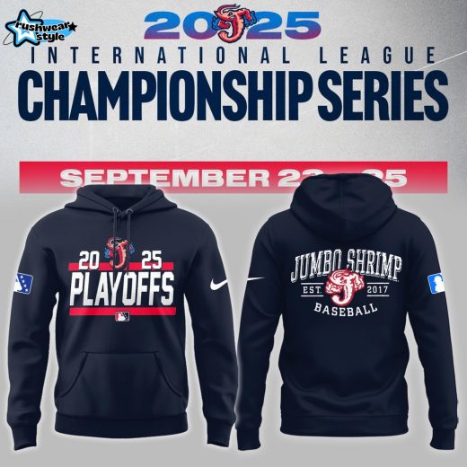 Jacksonville Jumbo Shrimp 2025 Playoffs Hoodie
