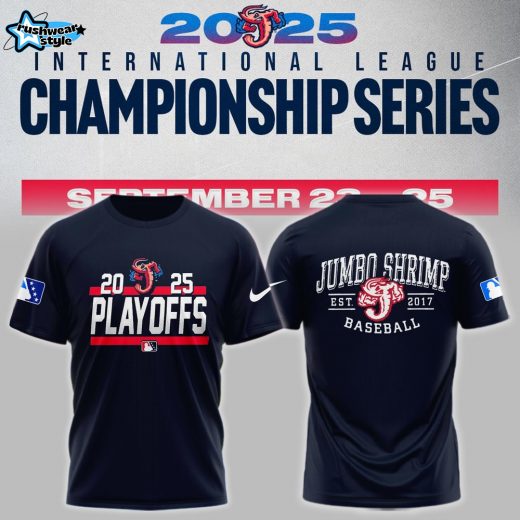 Jacksonville Jumbo Shrimp 2025 Playoffs Tee