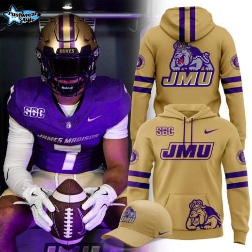 James Madison Dukes 2025 Golden Collection Special Hoodie - Gold