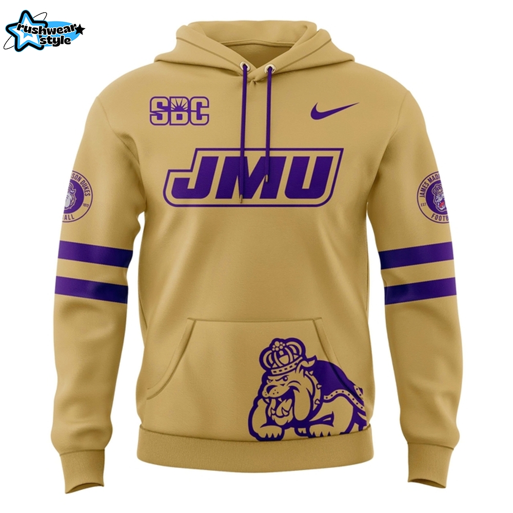James Madison Dukes 2025 Golden Collection Special Hoodie - Gold James Madison Dukes 2025 Golden Collection Special Hoodie - Gold