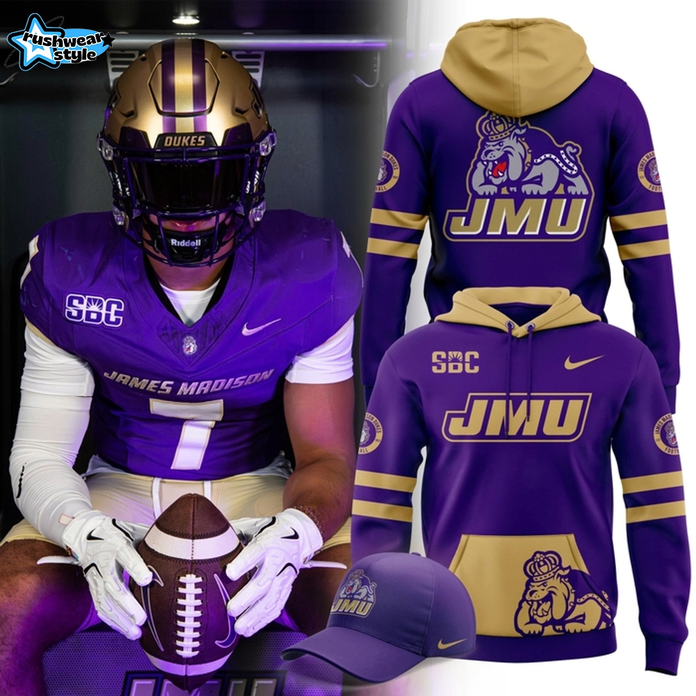 James Madison Dukes 2025 Golden Collection Special Hoodie - Purple James Madison Dukes 2025 Golden Collection Special Hoodie - Purple