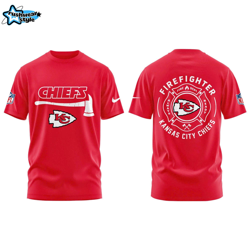 Kansas City Chiefs Firefighter Application Combo Tshirt | Jogger | Cap Limited Edition Kansas City Chiefs Firefighter Application Combo Tshirt | Jogger | Cap Limited Edition