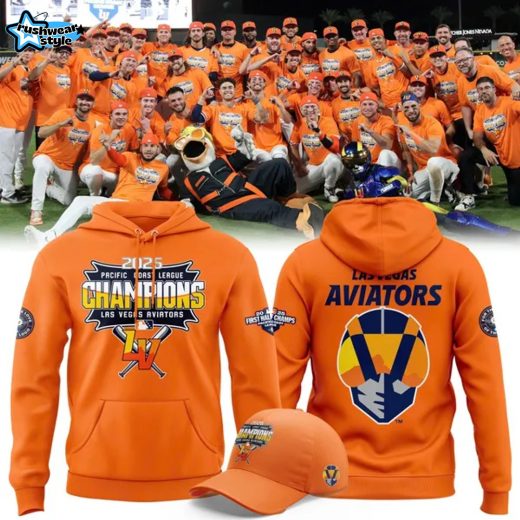 Las Vegas Aviators 2025 PCL Champions Limited Hoodie