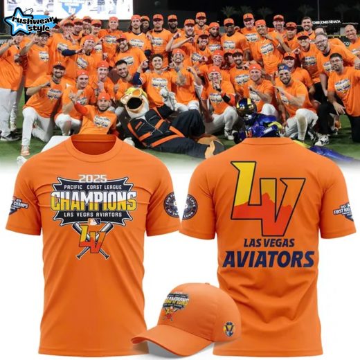 Las Vegas Aviators 2025 PCL Champions Limited T-shirt