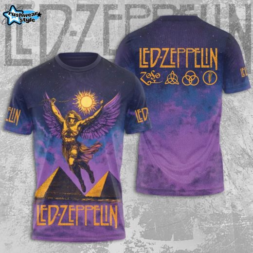 Led Zeppelin 3D Tshirt 2025 Limited Edition