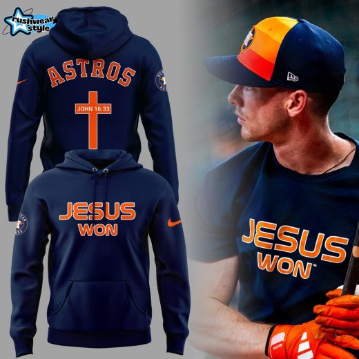 Limited Edition Astros x Jesus Won Hoodie