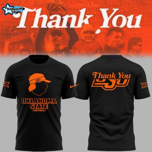 Limited Edition OSU FB Thank You For The Memories, Coach Mike Gundy TShirt