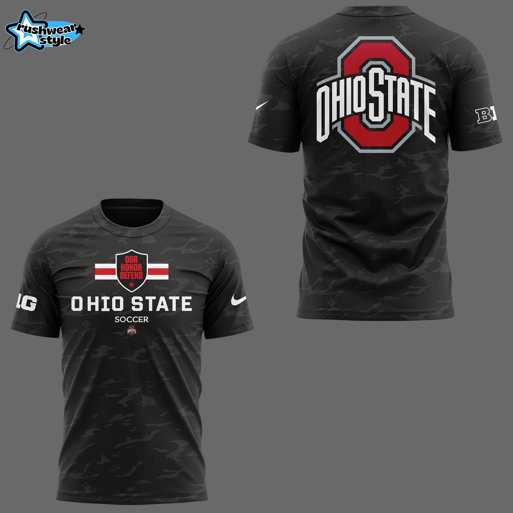 Limited Edition Ohio State “Our Honor Defend” TShirt Limited Edition Ohio State “Our Honor Defend” TShirt